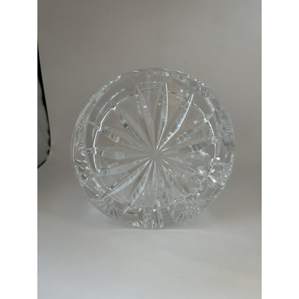 Waterford Wine Coaster Holder Crystal Millenium 5” Signed Jim O'Leary - Picture 7 of 10